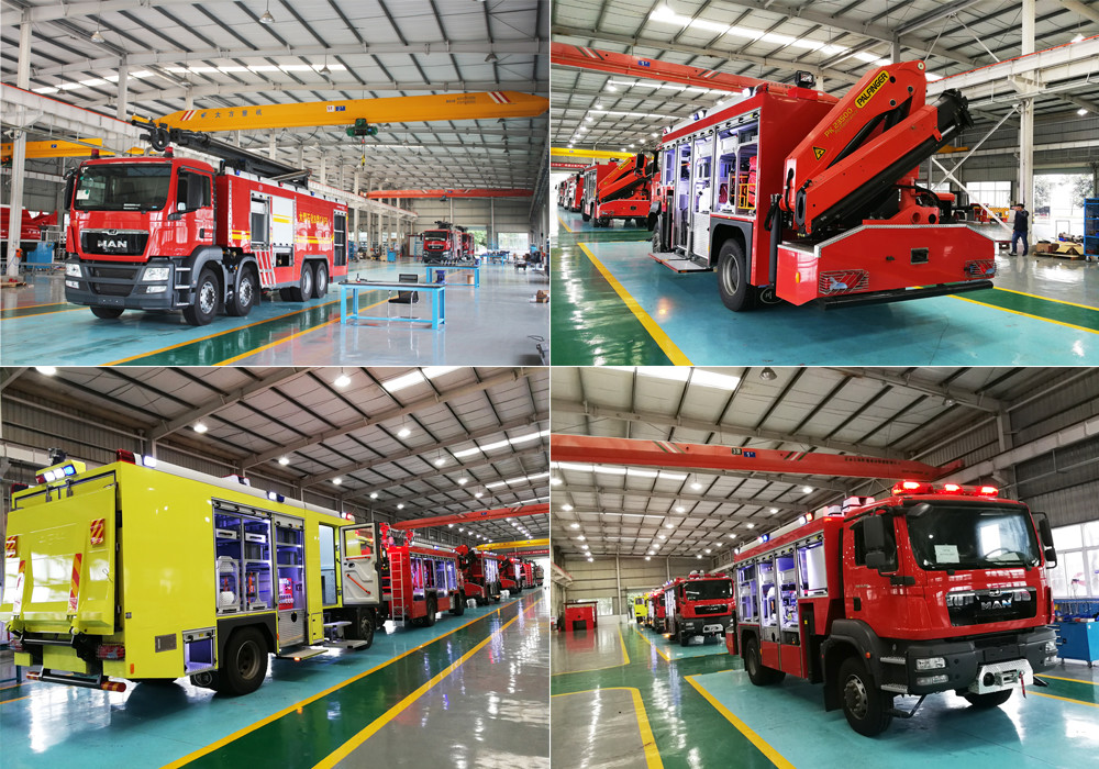 Sichuan Chuanxiao Fire Trucks Manufacturing Co., Ltd. γραμμή παραγωγής εργοστασίων