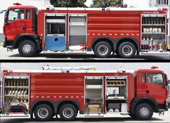 Sinotruk HOWO 12T δεξαμενή νερού Πυροσβεστικό φορτηγό Πυροσβεστικό μηχανικό Εξειδικευμένο όχημα τιμή Κίνα εργοστάσιο