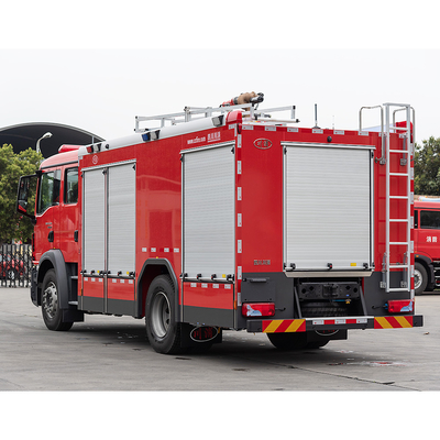 MAN 5T CAFS Υδροφουσκωτή δεξαμενή Πυροσβεστική Εξειδικευμένο όχημα Καλή τιμή Κίνα Εργοστάσιο