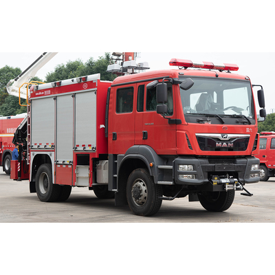 Πυροσβεστικό όχημα διάσωσης ΑΤΟΜΩΝ 4x4 με τη διπλή καμπίνα υπόλοιπου κόσμου