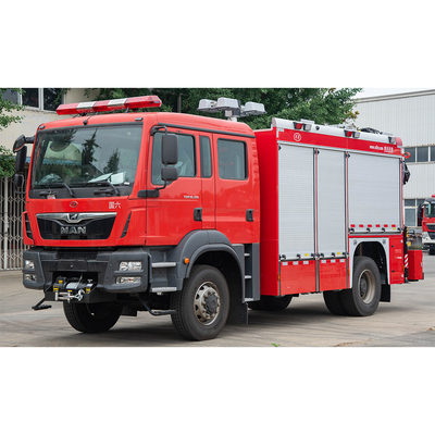Πυροσβεστικό όχημα διάσωσης ΑΤΟΜΩΝ 4x4 με τη διπλή καμπίνα υπόλοιπου κόσμου