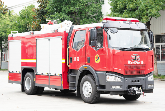 FAW 4X2 Πυροσβεστικό φορτηγό Υδάτος Καλής ποιότητας Ειδικό όχημα Κίνα Κατασκευαστής