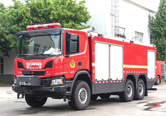 Scania 8T Υδροφούσκας Πυροσβεστικό φορτηγό Καλής ποιότητας Ειδικό όχημα Κίνα Κατασκευαστής