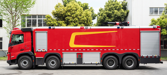 Βόλβο 25 τόνων Φόμιμα Πυροσβεστικό Φορτηγό Καλής ποιότητας Ειδικό όχημα Κίνα εργοστάσιο