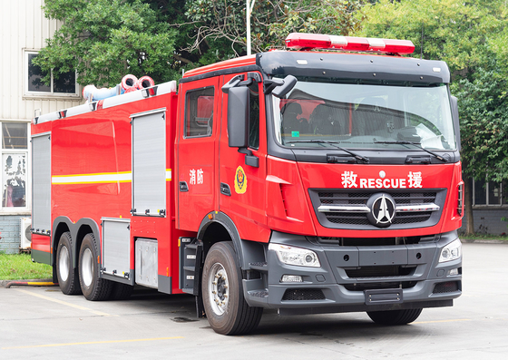 Μπεϊμπέν 16 τόνων δεξαμενή νερού πυροσβεστικό φορτηγό τιμή εξειδικευμένο όχημα Κίνα εργοστάσιο