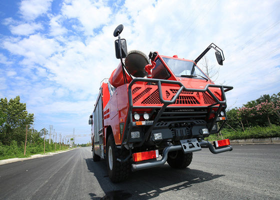 Φορτηγό προσβολής του πυρός διάσωσης σηράγγων με τα CAF &amp; το σύστημα εξάτμισης καπνού
