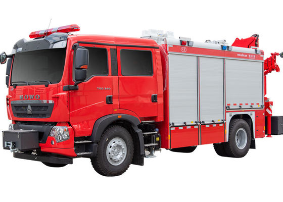 Ειδικό πυροσβεστικό όχημα Sinotruk HOWO με τα σωστικά μέσα