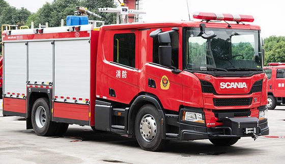 SCANIA CAFS 4000L Υδροδοχείο Πυροσβεστικό φορτηγό τιμή Εξειδικευμένο όχημα Κίνα Εργοστάσιο