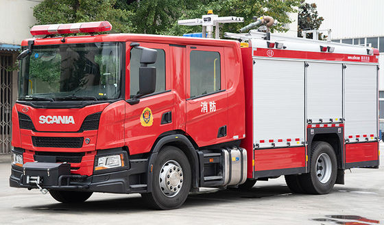 SCANIA 4T Υδροδοχείο Πυροσβεστικό φορτηγό Καλή τιμή Εξειδικευμένο όχημα Κίνα εργοστάσιο