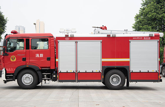 Sinotruk HOWO 6T CAFS Υδροφουσκωτή δεξαμενή Πυροσβεστική μηχανή Εξειδικευμένη τιμή οχήματος Κίνα κατασκευαστής