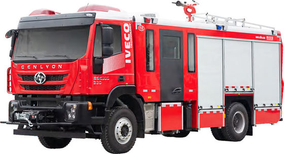 Πολυσύνθετο συμπιεσμένο saic-IVECO πυροσβεστικό όχημα αφρού CAF
