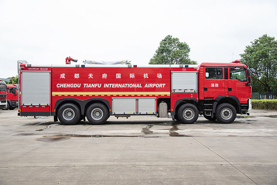 SINOTRUK HOWO 18T Υδροφούσκας CAFS Πυροσβεστικό φορτηγό τιμή Εξειδικευμένο όχημα Κίνα εργοστάσιο