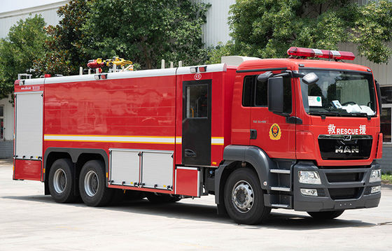Βιομηχανία βαρέων βαρών Πυροσβεστικό όχημα τιμή Πυροσβεστικό φορτηγό διάσωσης με πέλμα MAN China Factory