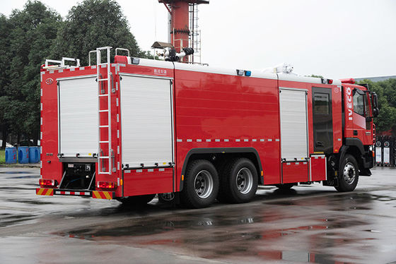 Saic-IVECO βιομηχανικό πυροσβεστικό όχημα βυτιοφόρων νερού με τη διπλή καμπίνα υπόλοιπου κόσμου