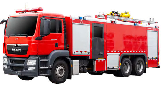 Βαρέων καθηκόντων πυροσβεστικό όχημα ΑΤΟΜΩΝ της Γερμανίας με το νερό 12000L και τη δεξαμενή αφρού