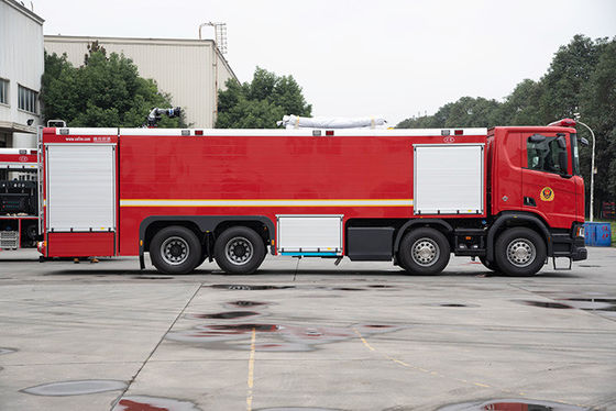 25 βαρέων καθηκόντων τόνοι πυροσβεστικών οχημάτων SCANIA με την υδραντλία 10000L/min.