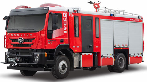 Καμπίνα πληρώματος πυροσβεστικών οχημάτων των μερών πυροσβεστικών οχημάτων με 3-8 πυροσβέστες