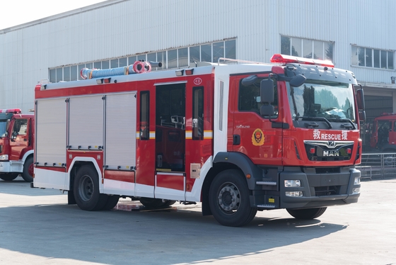 Καμπίνα πληρώματος πυροσβεστικών οχημάτων των μερών πυροσβεστικών οχημάτων με 3-8 πυροσβέστες